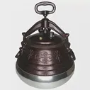 Афганский казан двухцветный с ручками, алюминиевый, 15л.