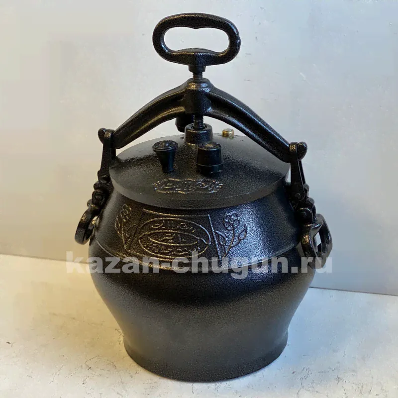 Афганский казан 12 литров черный-0