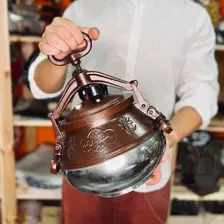 Афганский казан 5 л, двухцветный