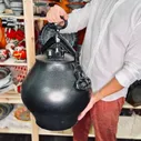 Афганский казан 50 л, черный
