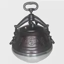 Афганский казан двухцветный с ручками, алюминиевый, 10л.