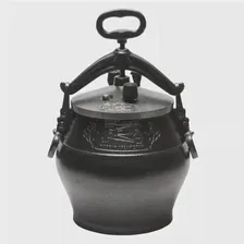 Афганский казан 80 л, черный, с боковыми ручками (Rashko Baba)