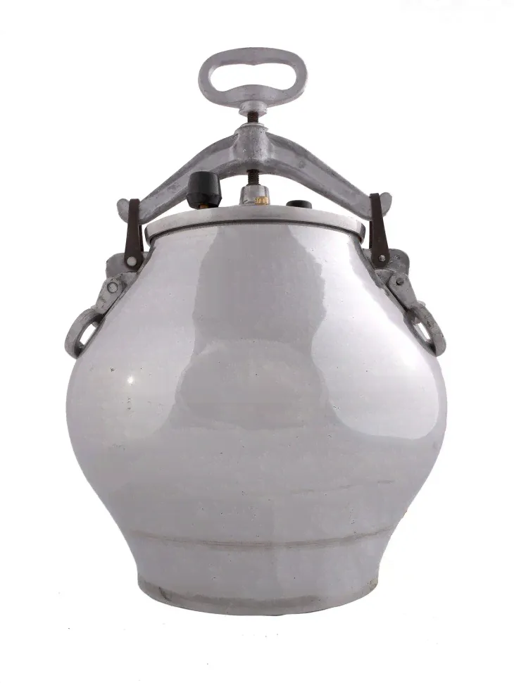 Афганский казан 50л (никелированный)-0