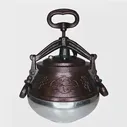 Афганский казан двухцветный с ручками, алюминиевый, 5л.