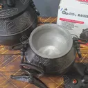 🛍 Афганский казан черный 10 литров с ручками, алюминиевая скороварка Rashko Baba Ltd,Афганистан + Силиконовая прокладка в подарок!