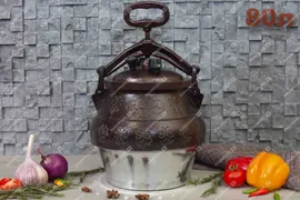 Афганский казан 80 литров комби-никель
