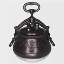 Афганский казан двухцветный с ручками, алюминиевый, 8л.